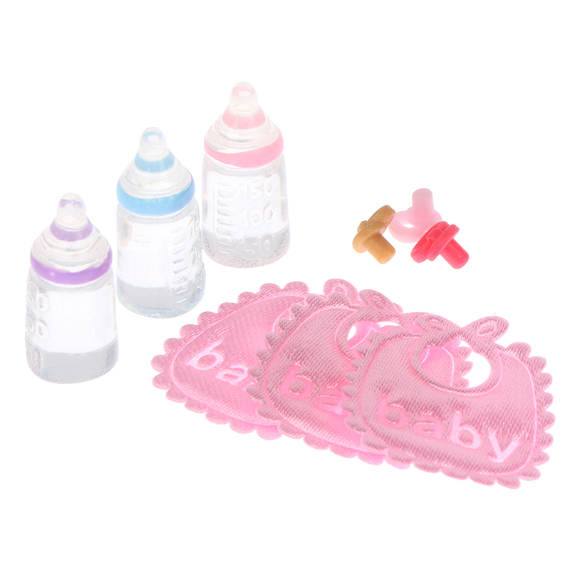 Resin Art Baby - 3 adet 1:12 bebek evi minyatür