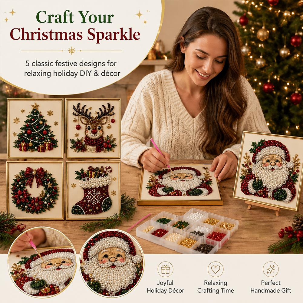 Noel Baba İnci Sanatı DIY Kiti - Resin Art Diy incelemesi ve fiyatı