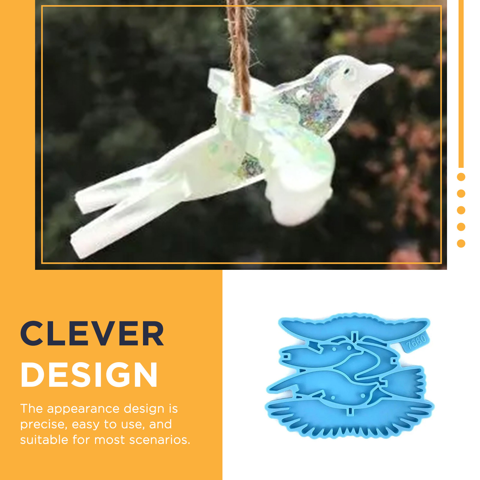 Silikon Sinek Kuşu Kalıp Reçin - Resin Art Jewellery incelemesi ve fiyatı