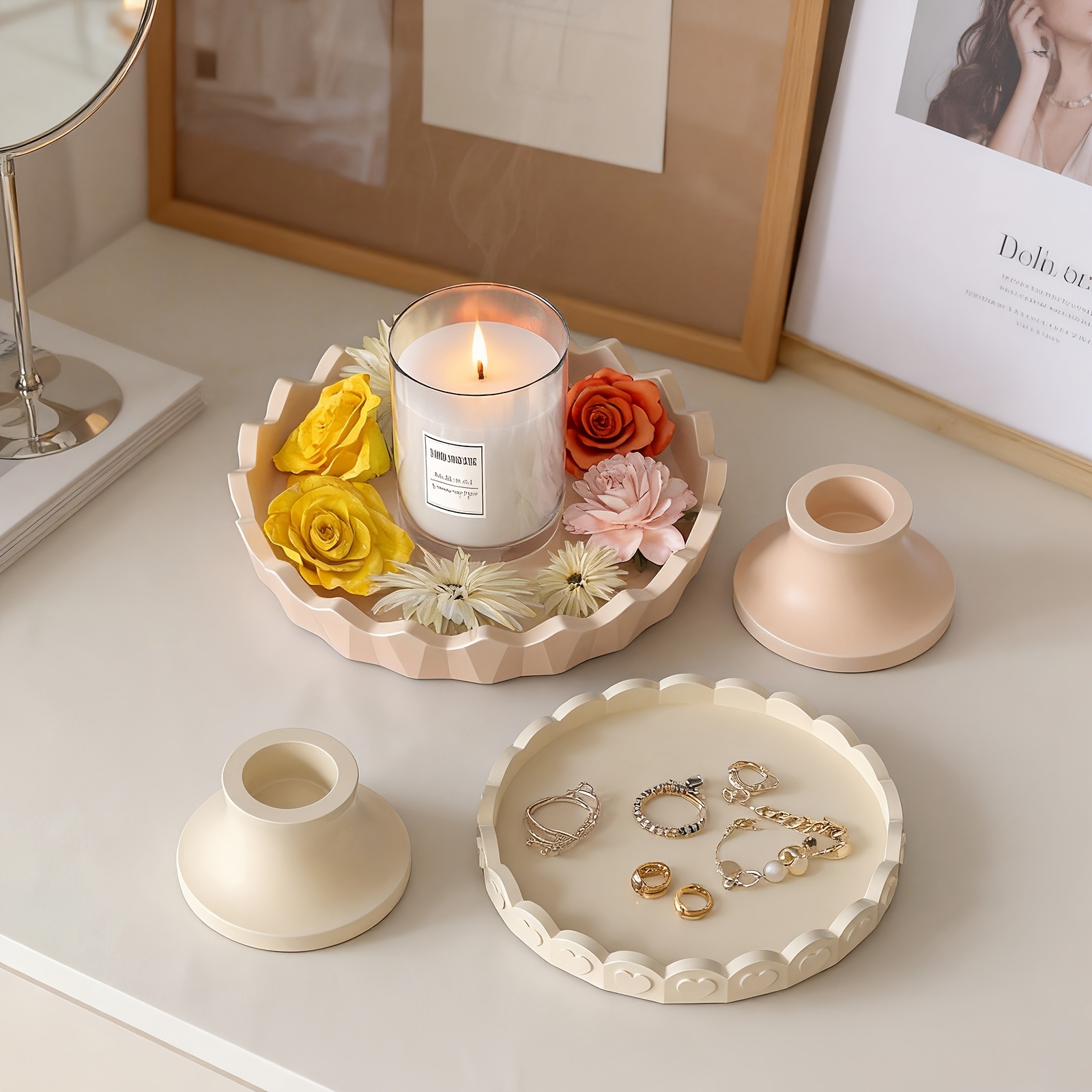 2 adet Silikon Tepsi Kalıp Set - Resin Art Jewellery incelemesi ve fiyatı