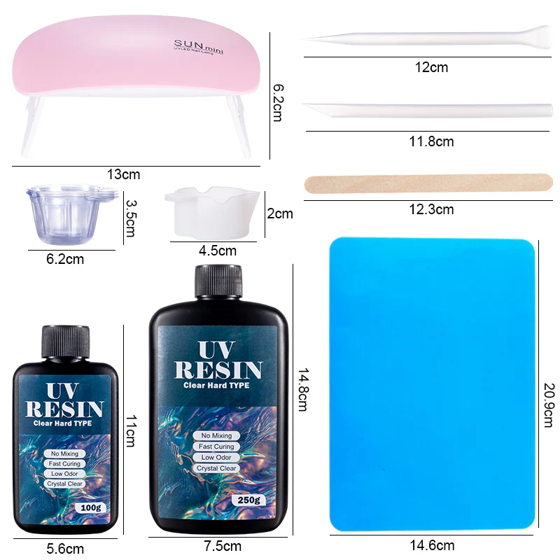 Sert UV Reçine Tutkal Seti Hız - Resin Art Jewellery incelemesi ve fiyatı