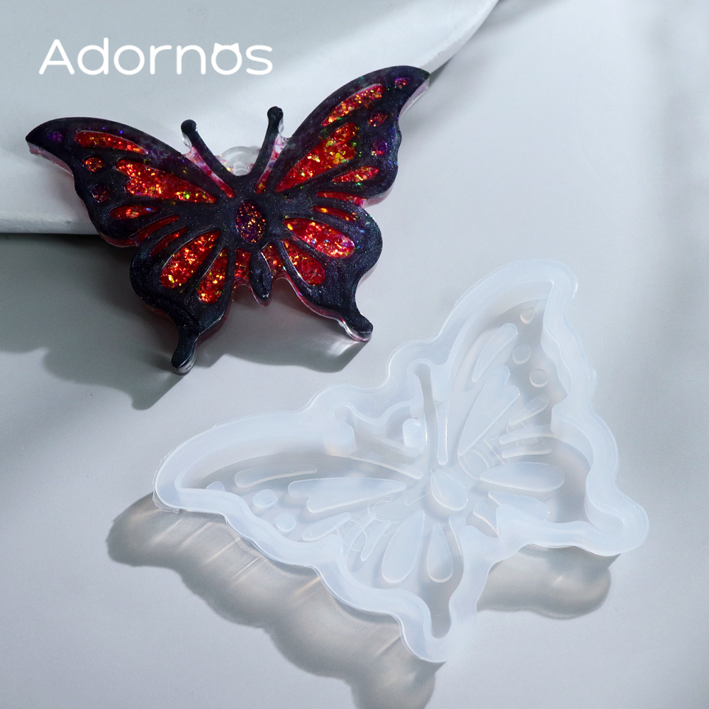 1 takım kelebek anahtarlık epo - Resin Art Jewellery incelemesi ve fiyatı
