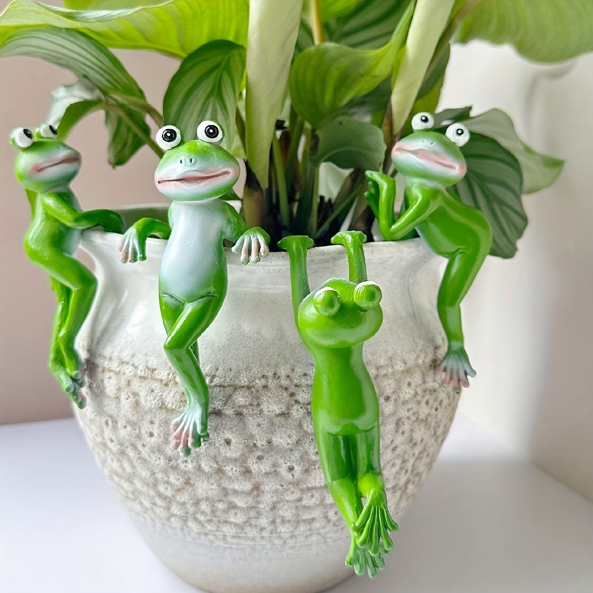 1 adet karikatür kurbağa heyke - Resin Art Design incelemesi ve fiyatı