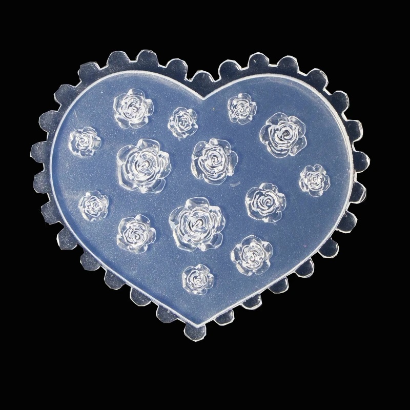 3D Gül Çiçek Tırnak Sanat Süsl - Resin Art Rose incelemesi ve fiyatı