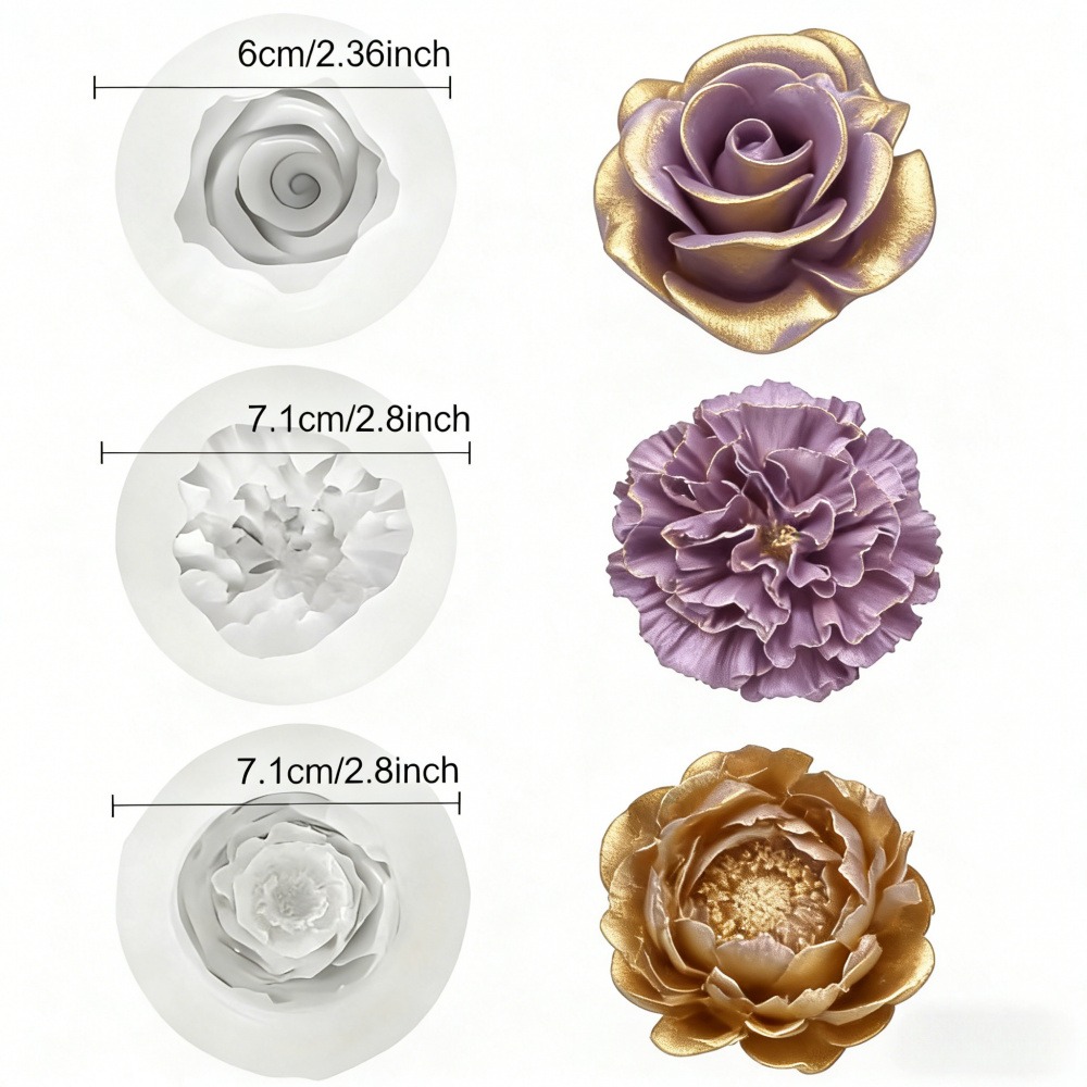 Güller, Şakayıklar ve Karanfil - Resin Art For Wedding Gift incelemesi ve fiyatı