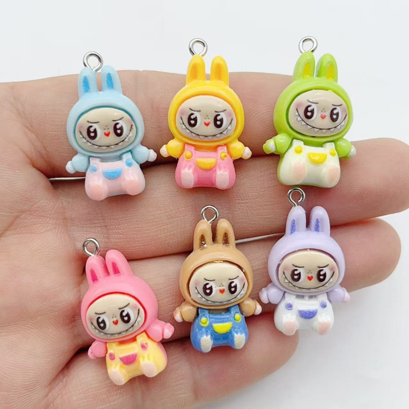 10 adet Kawaii Tavşan Çilek Ev - Resin Art Jewelry Kit incelemesi ve fiyatı