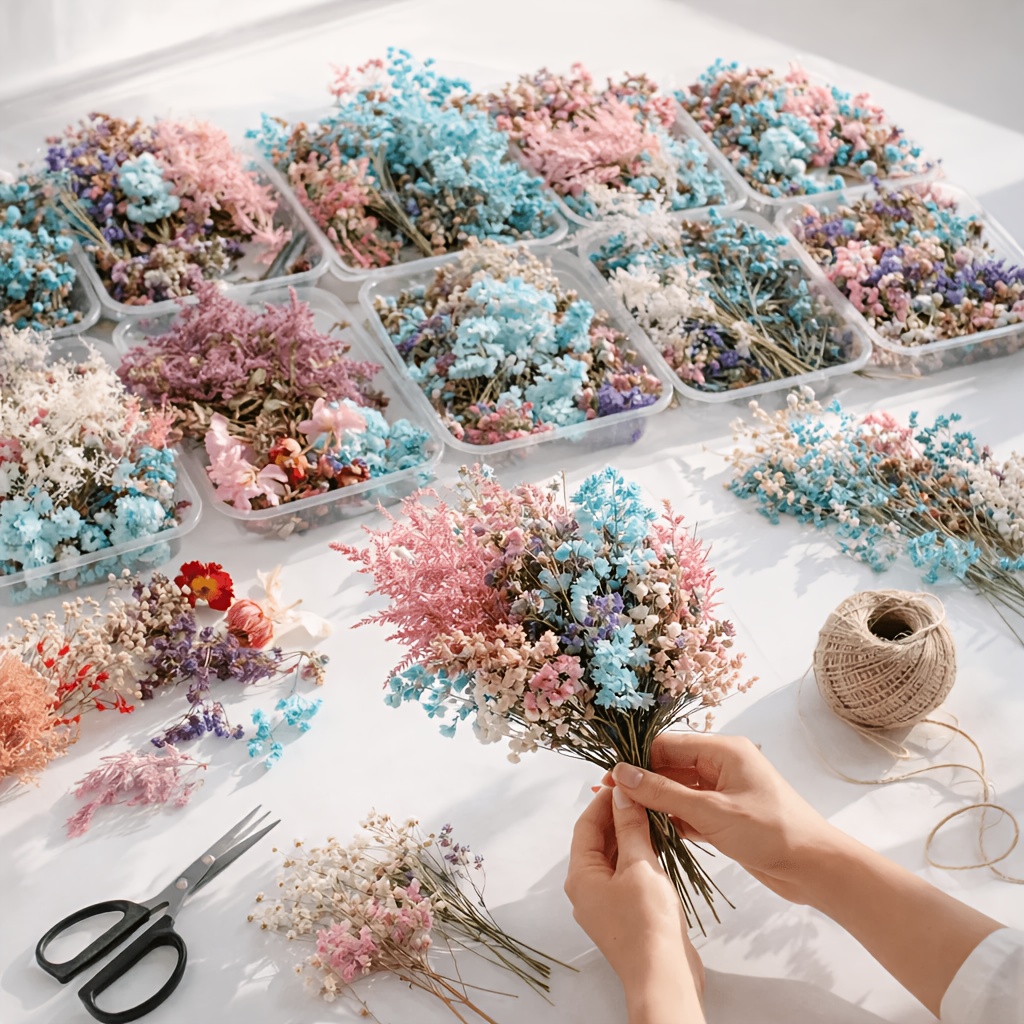 10 Kutu Karışık Kurutulmuş Çiç - Resin Art For Wedding Gift incelemesi ve fiyatı