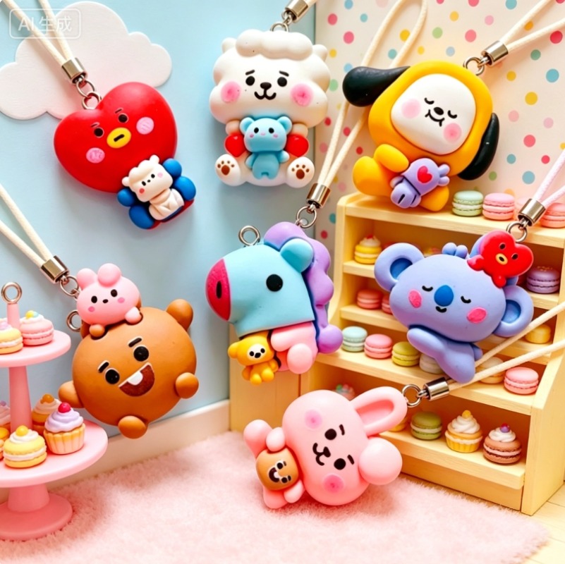 10 adet Kawaii Köpek Tavşan Se - Resin Art Jewellery incelemesi ve fiyatı