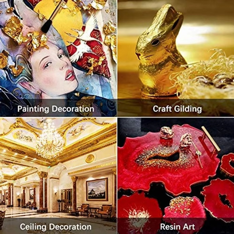 100 adet İmitasyon Altın Gümüş - Resin Art For Wedding Gift incelemesi ve fiyatı