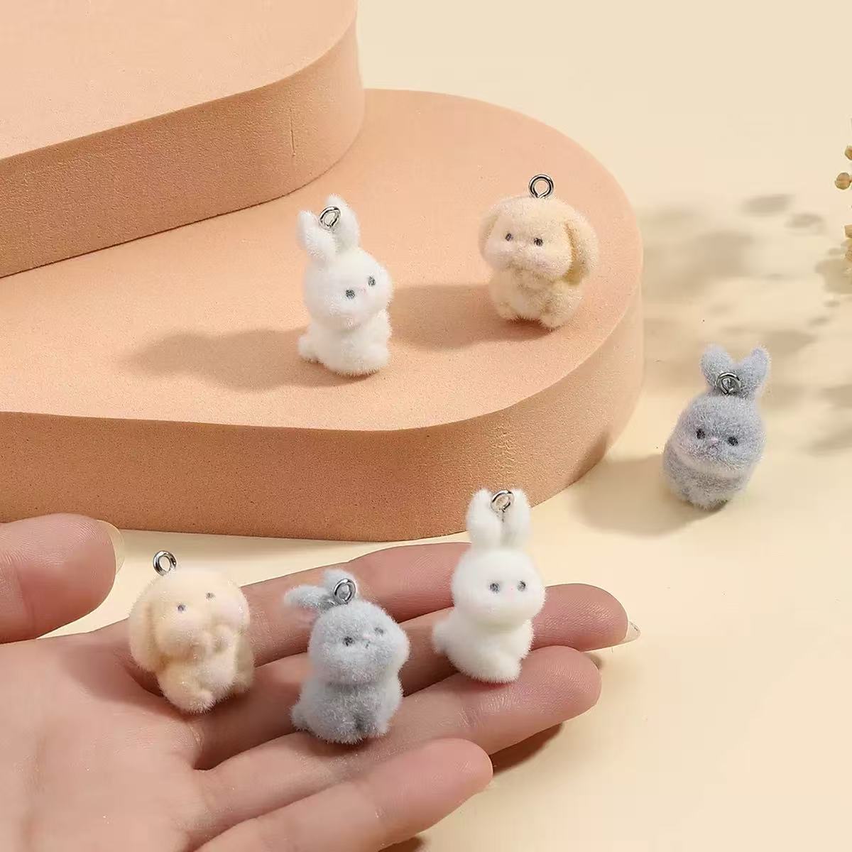 10 adet floklu küçük tavşan re - Resin Art Jewelry Kit incelemesi ve fiyatı