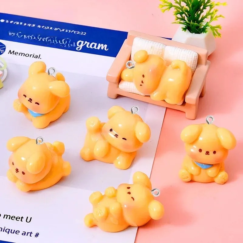 10 Adet Sevimli Karikatür Köpe - Resin Art Jewelry Kit incelemesi ve fiyatı
