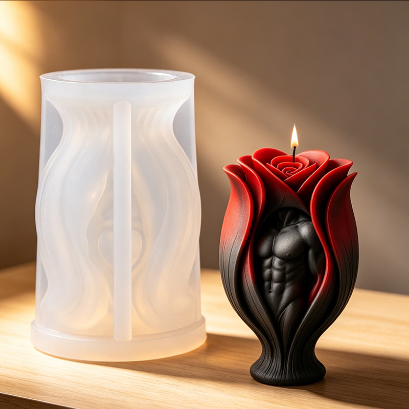 Gül Kaslı Adam Vücut Mumu Sili - Resin Art Furniture incelemesi ve fiyatı