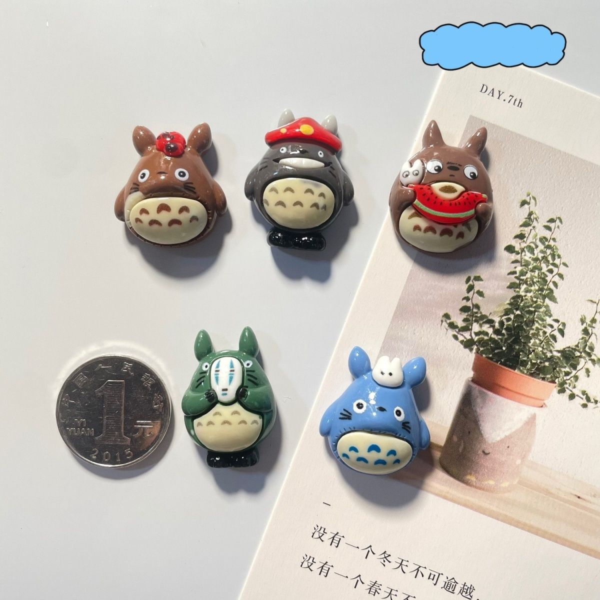 Totoro Anime Reçine Buzdolabı  - Resin Art Furniture incelemesi ve fiyatı