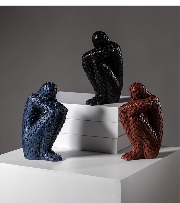 Mozaik Figürler Heykel Soyut S - Resin Art Furniture incelemesi ve fiyatı